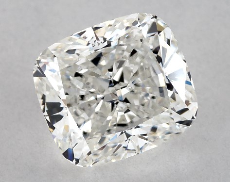 GIA 2.01 Carat H-VS2 Very Good Cut Cushion Modified Diamond